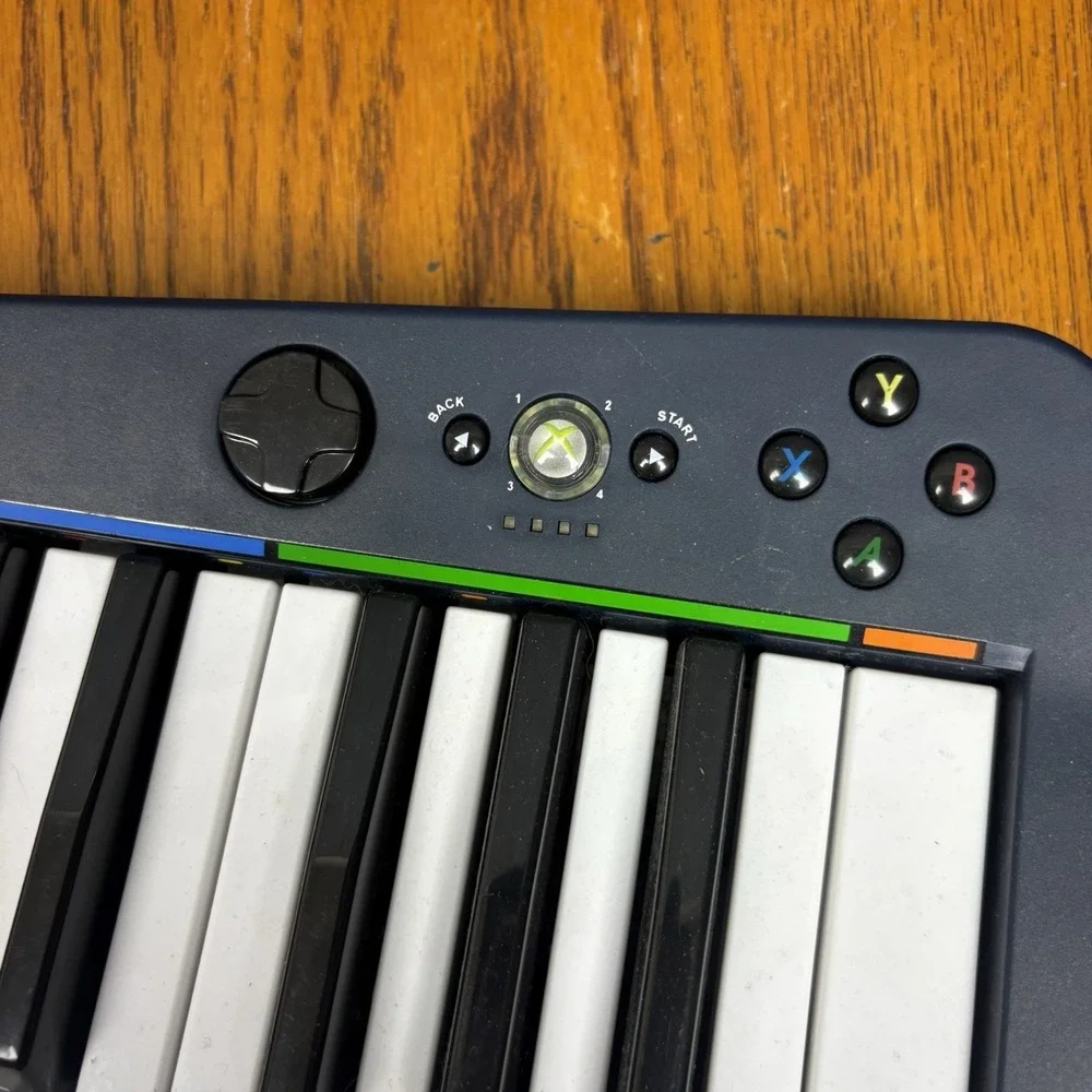 Harmonix Madcatz XBOX 360 Rock Band 3 Wireless Keyboard With Strap | Tested
